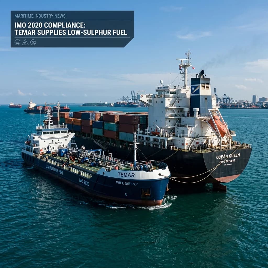 Haber kapağı — düşük kükürtlü yakıt / IMO teması