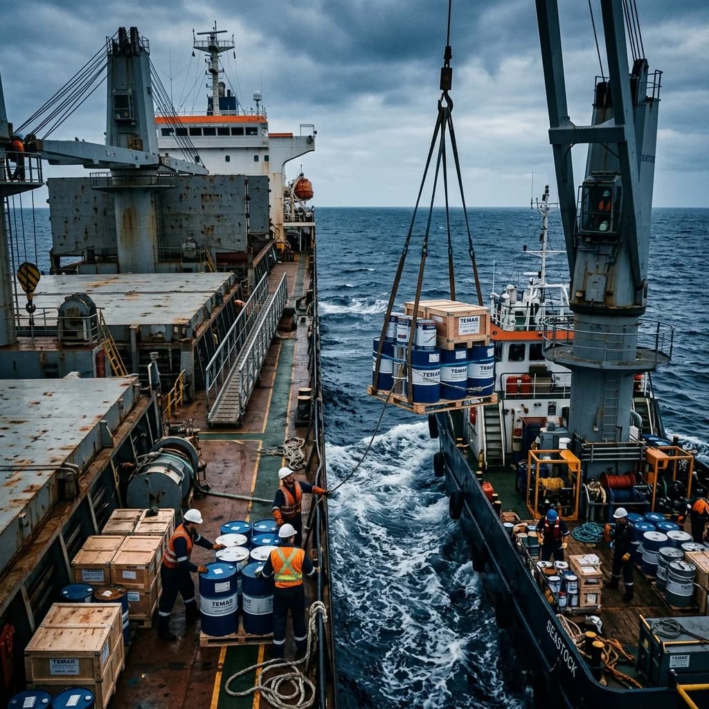 Seastock — seyir sırasında gemiye boya stok ikmali